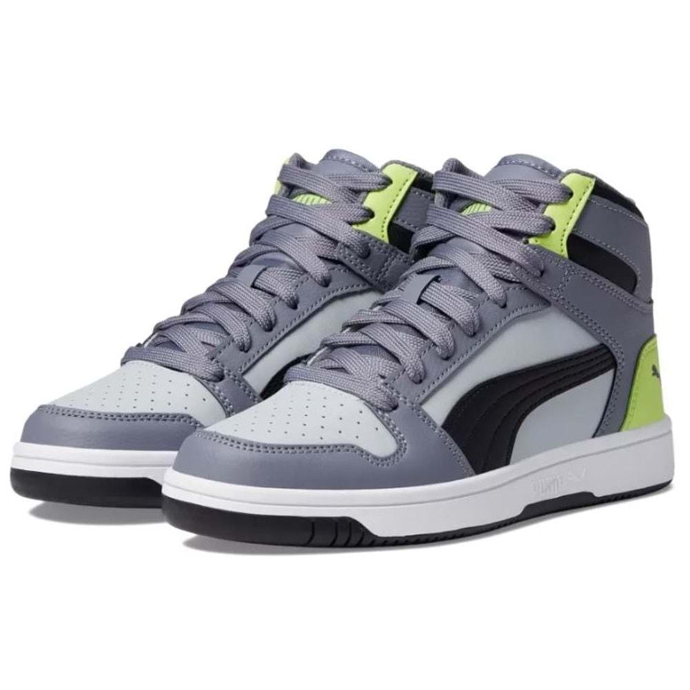 Puma Rebound Lay Up Sl Jr Mid 370486-20 Sneakers Jordan Boğazlı Unisex Spor Ayakkabı