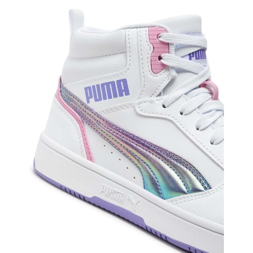 Puma Rebound V6 Mid Bouncy Sky Jr 398725-01 Boğazlı Unisex Spor Ayakkabı