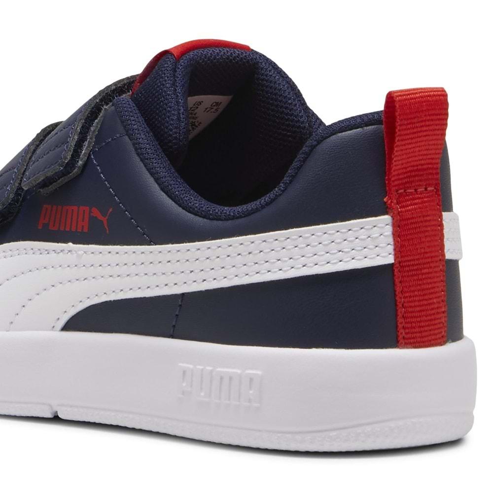 Puma Courtflex V3 V Ps 397642-03 Ortopedik Çocuk Spor Ayakkabı