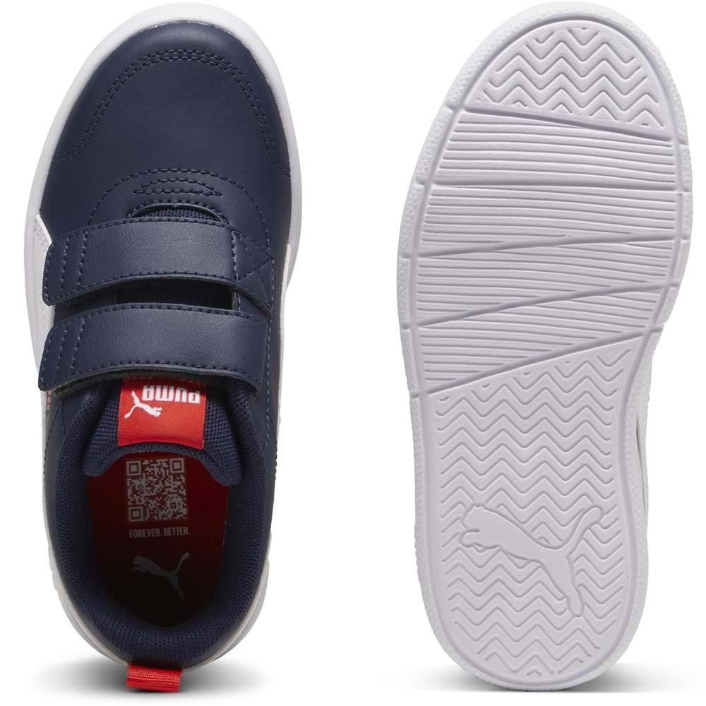 Puma Courtflex V3 V Ps 397642-03 Ortopedik Çocuk Spor Ayakkabı