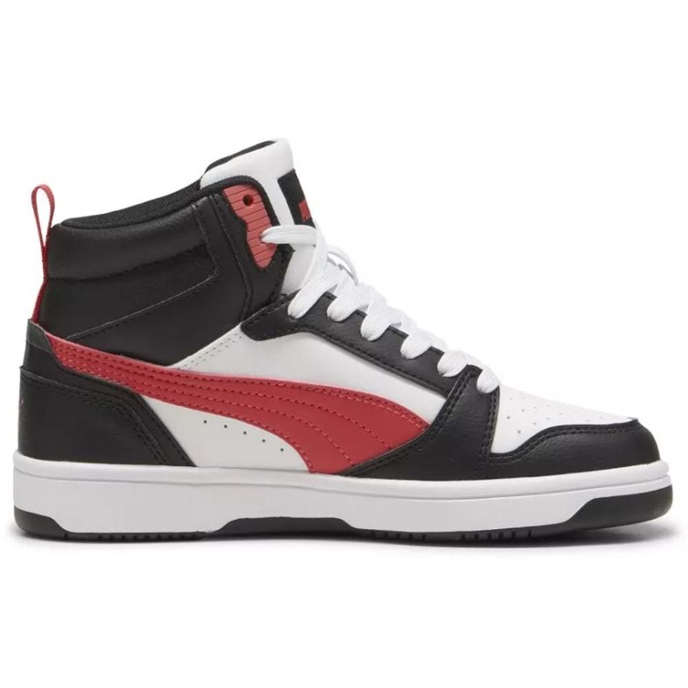 Puma Rebound V6 Mid Jr 393831-16 Boğazlı Unisex Spor Ayakkabı