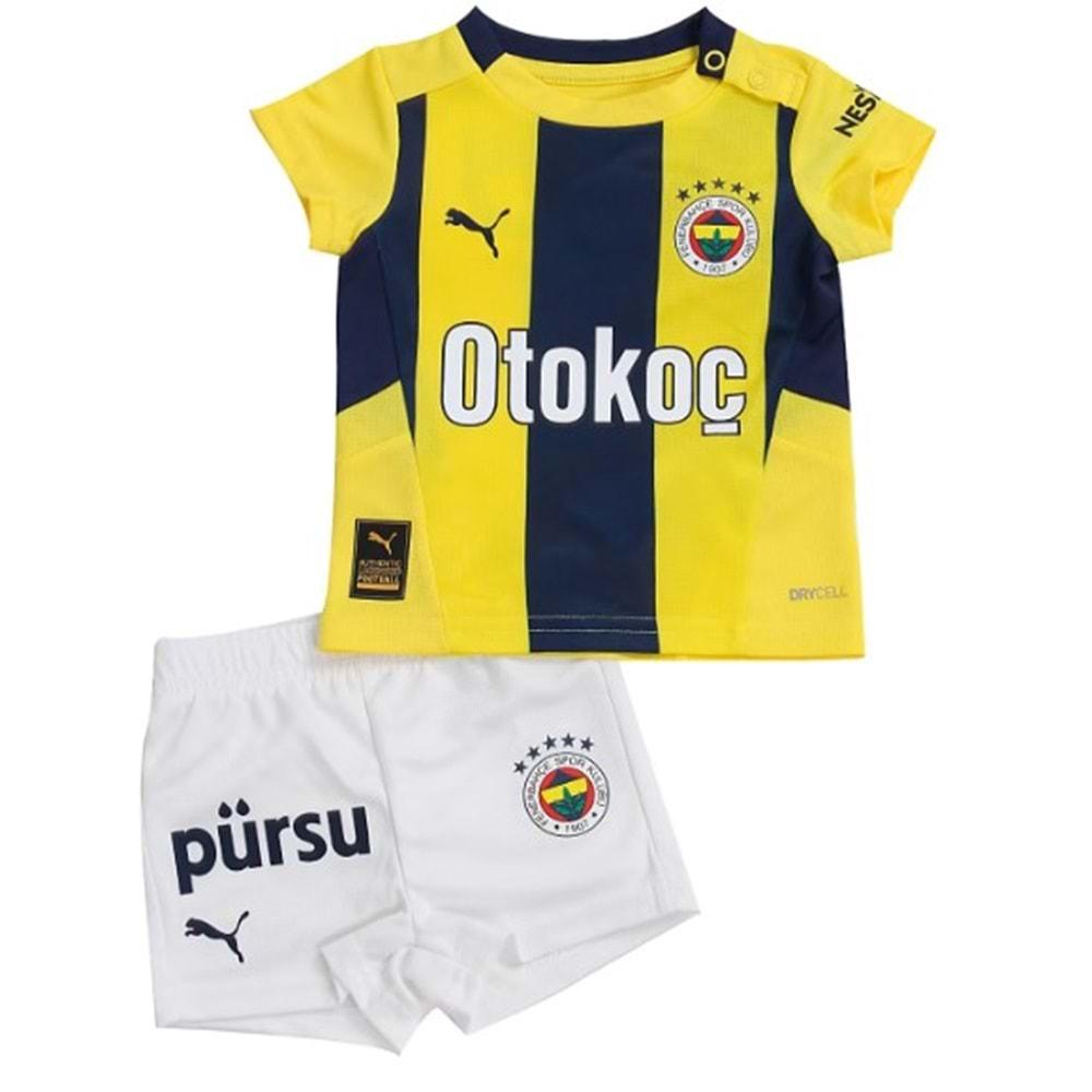 Fenerbahçe S.K. Çubuklu Forma 24/25 Baby Set Bebek İç Saha Forması