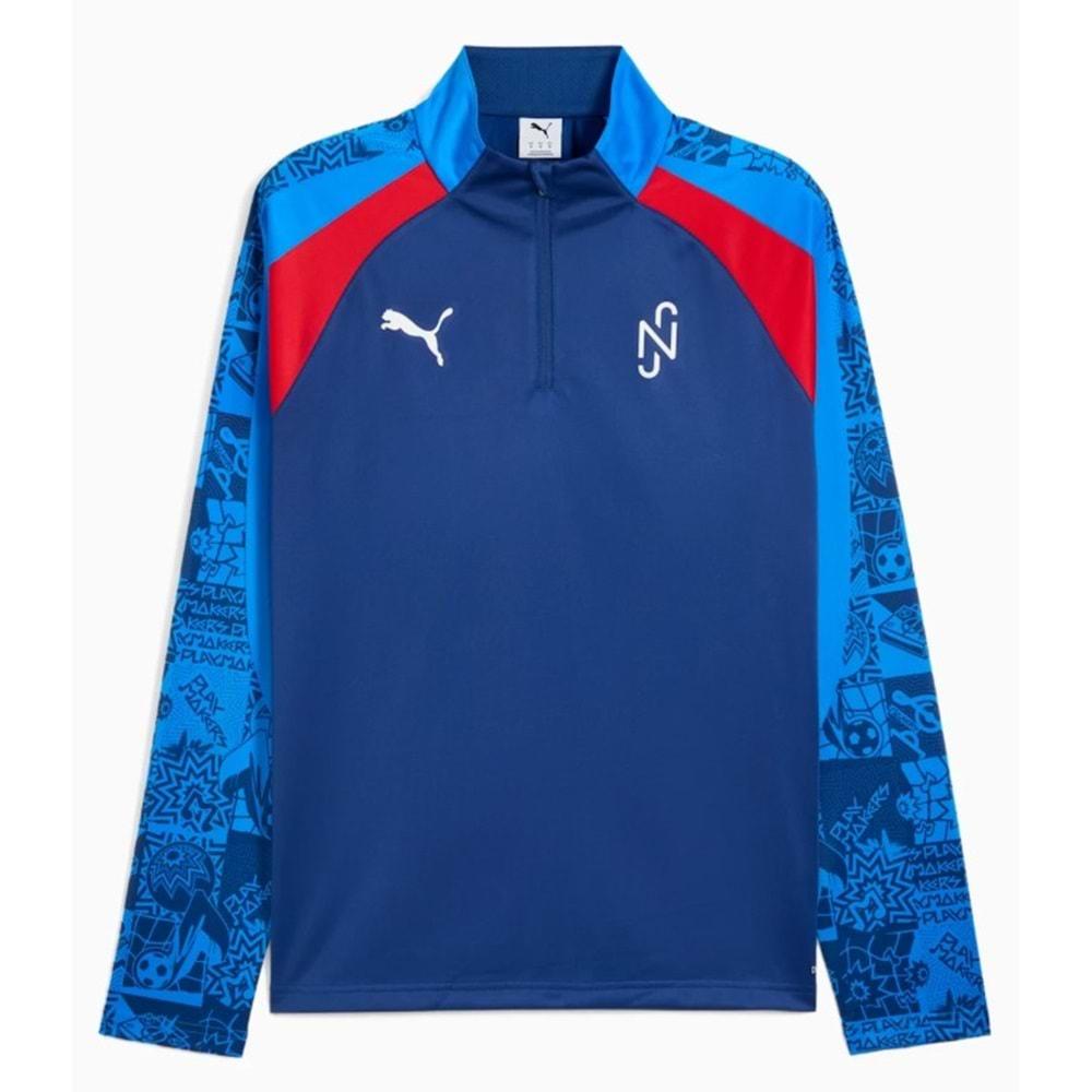 Puma Neymar JR Playmaker 1/4 zip 660309-10 Erkek Sweatshirt
