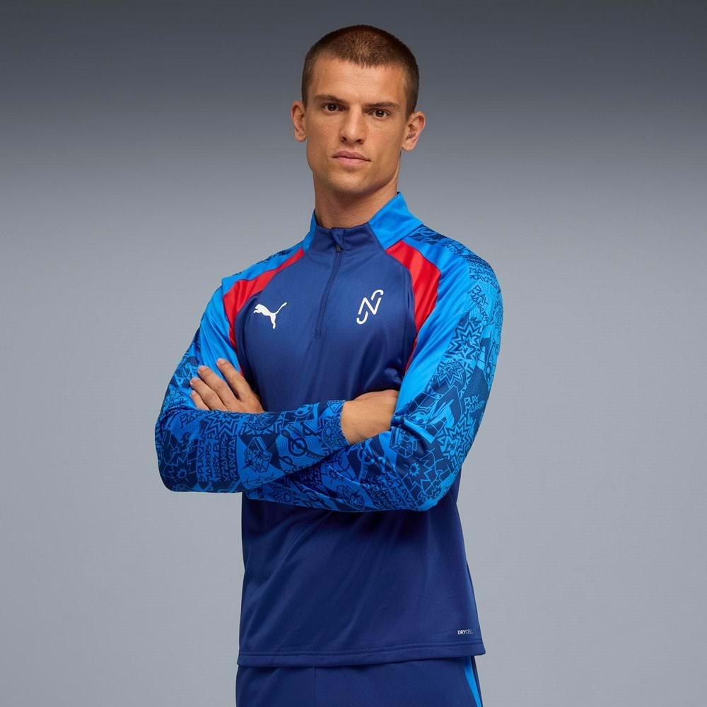 Puma Neymar JR Playmaker 1/4 zip 660309-10 Erkek Sweatshirt