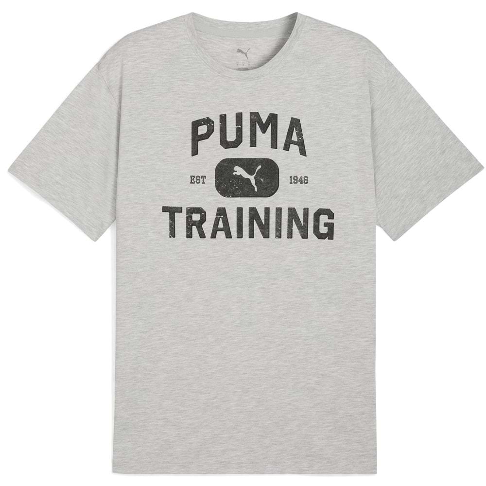 Puma 526568-04 M Graphics Traın Logo Rlxd Tee Tişört Erkek T-Shirt