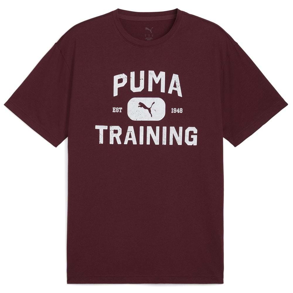 Puma 526568-96 M Graphics Traın Logo Rlxd Tee Tişört Erkek T-Shirt