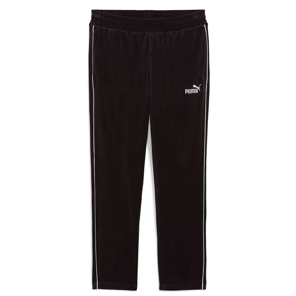 Puma ESS Elevated Velour Pants 689117-01 Kadife Erkek Eşofman Altı
