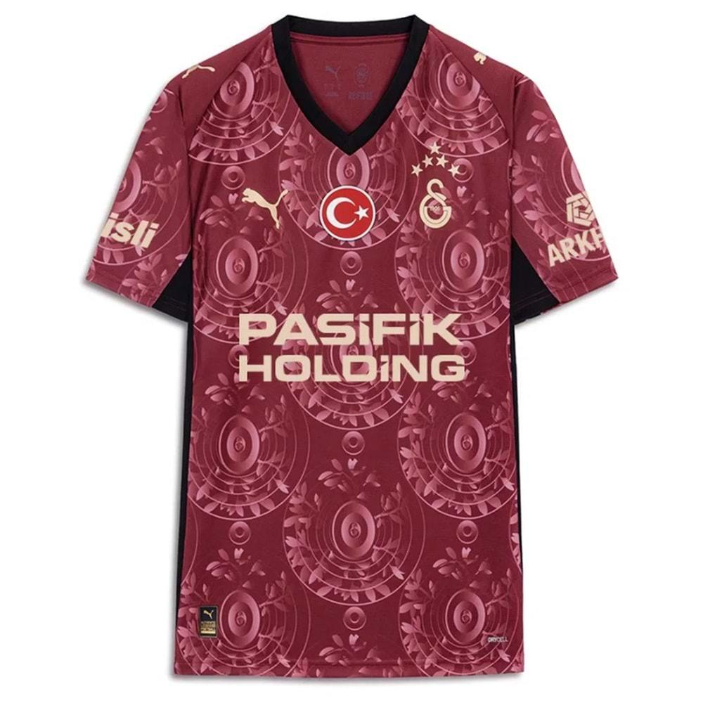 Galatasaray S.K. Bordo Forma 25/26 Alternatif Jr Forması Erkek Forma