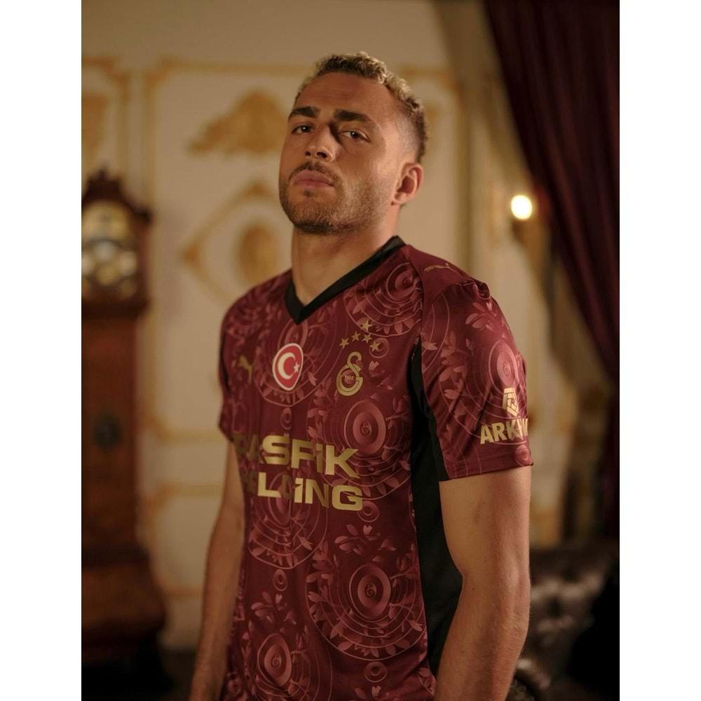 Galatasaray S.K. Bordo Forma 25/26 Alternatif Jr Forması Erkek Forma
