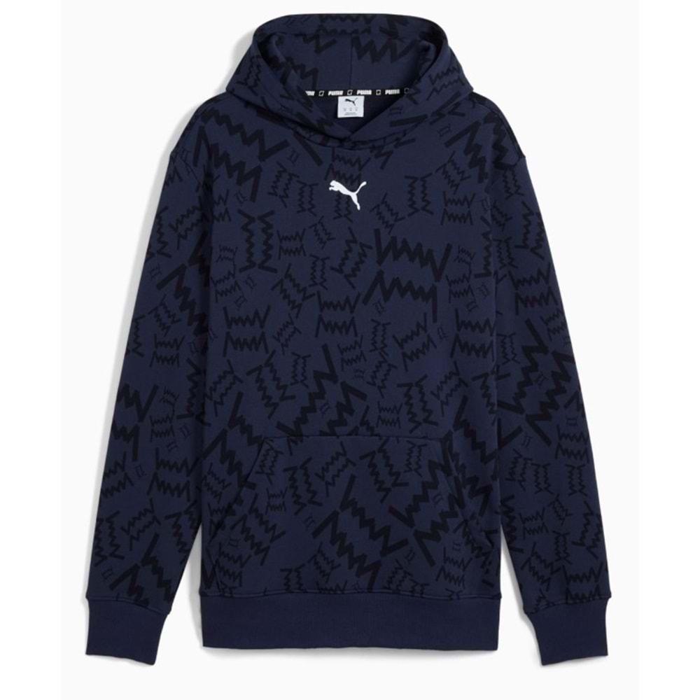 Puma 689536-04 Team Jaws Post Game Hoodie Kapüşonlu Erkek Sweatshirt