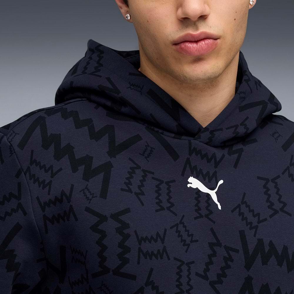 Puma 689536-04 Team Jaws Post Game Hoodie Kapüşonlu Erkek Sweatshirt