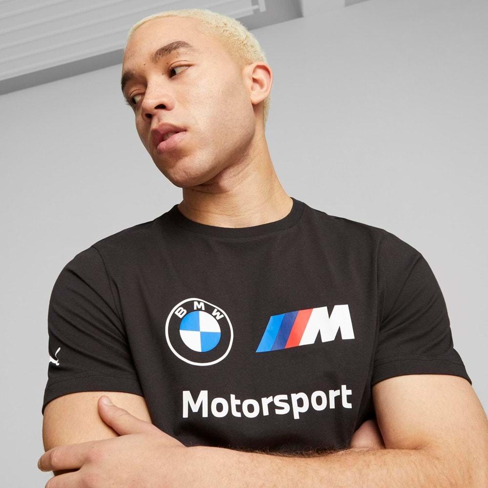 Puma 621314-01 BMW MMS ESS Logo Tee Bmw Team Erkek T-Shirt