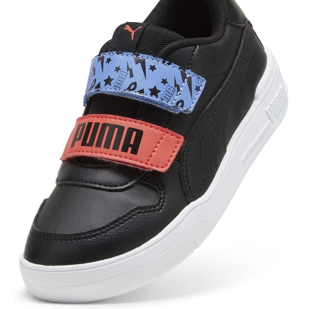 Puma MultiflexS Masked Hero VPS 395611-02 Çocuk Spor Ayakkabı