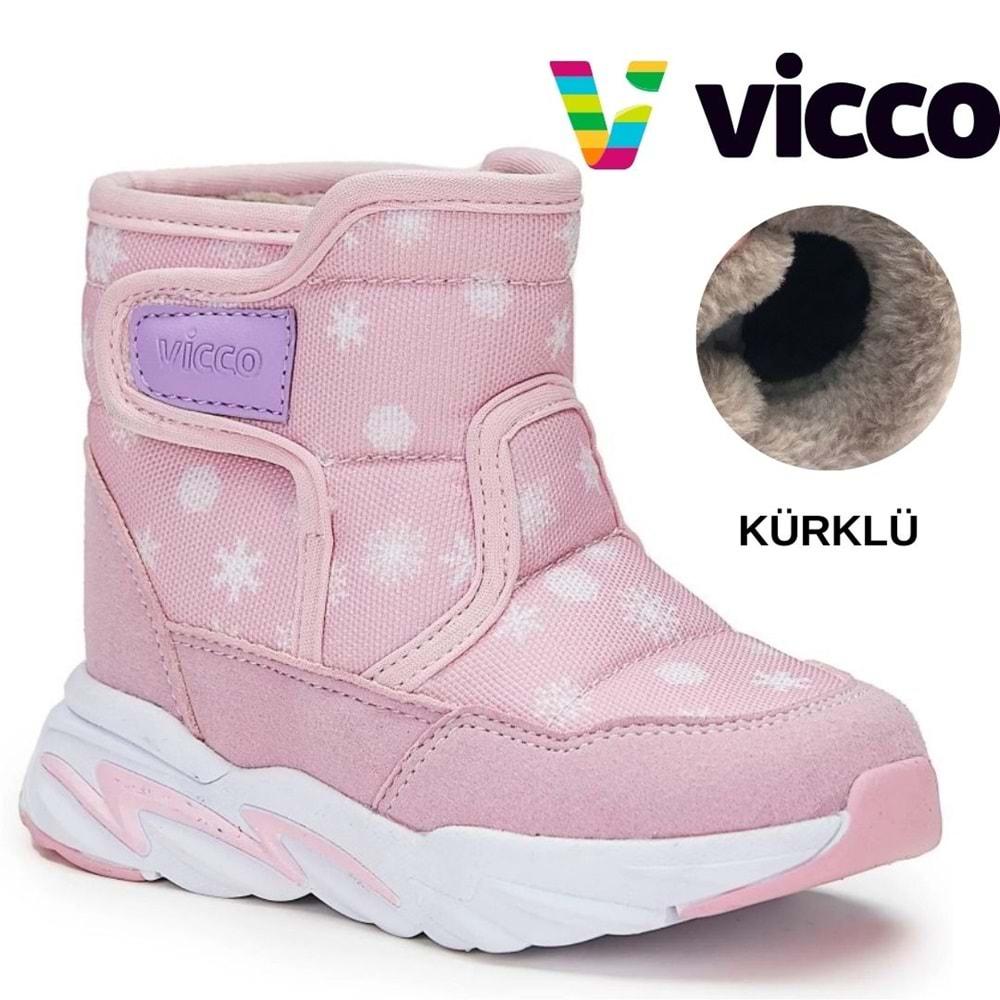 Vicco Monny Phylon Kauçuk Taban Ortopedik Çocuk Kar Botu