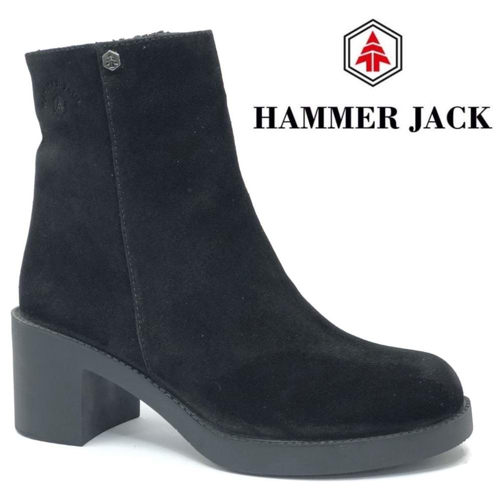 Hammer Jack 830-9941-Z Judy Hakiki Deri Topuklu Kadın Bot