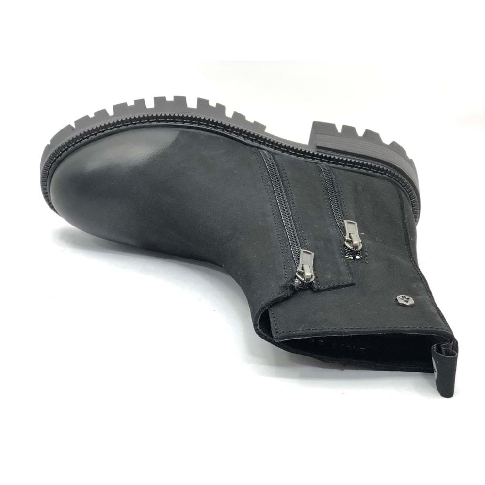 Hammer Jack 102-24675-Z Irene Hakiki Deri Postal Kadın Bot