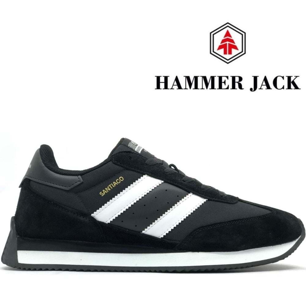 Hammer Jack 101-24985-M Santiago Deri Sneaker Erkek Spor Ayakkabı