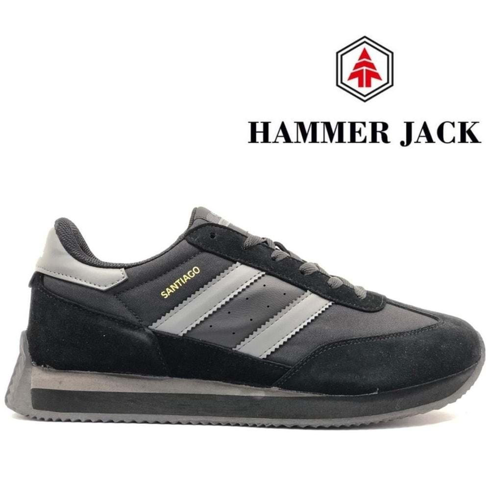 Hammer Jack 101-24985-M Santiago Deri Sneaker Erkek Spor Ayakkabı