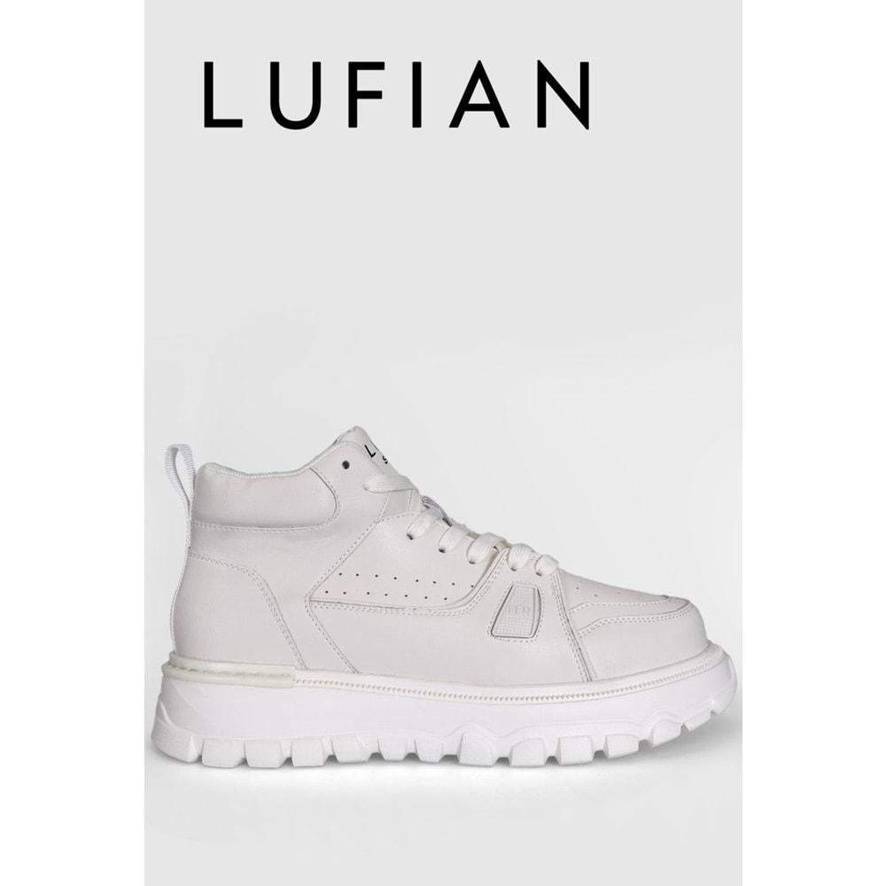 Lufian 111230236 Seth Casual Boğazlı Erkek Deri Sneaker Ayakkabı