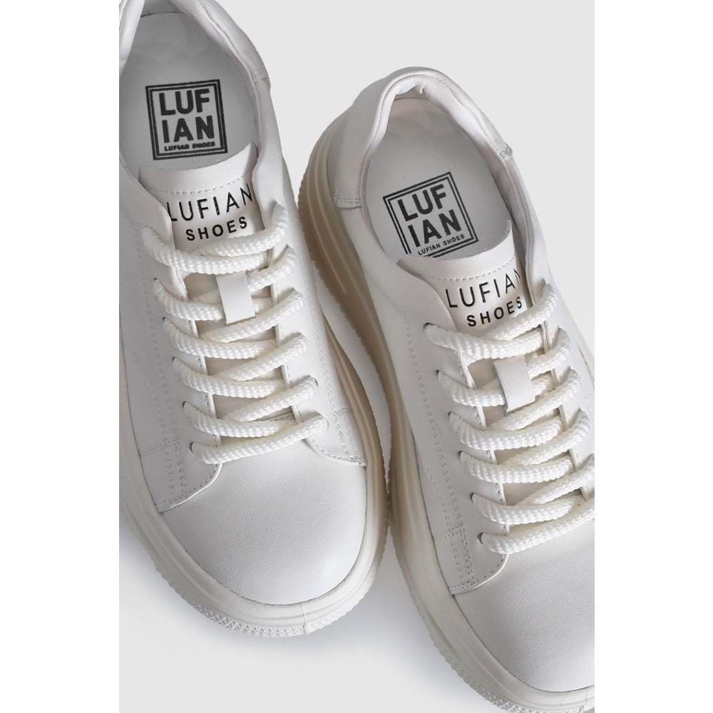 Lufian 121230007 Agatha Sneaker Unisex Deri Spor Ayakkabı