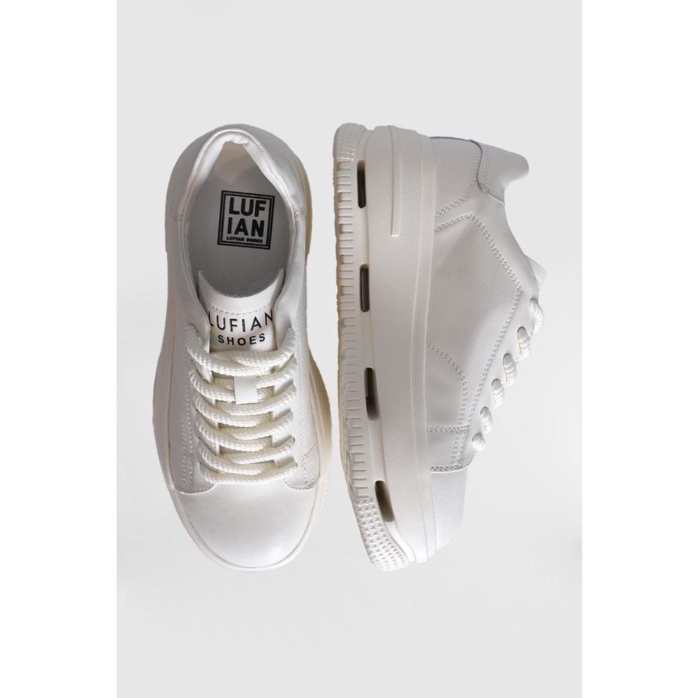 Lufian 121230007 Agatha Sneaker Unisex Deri Spor Ayakkabı