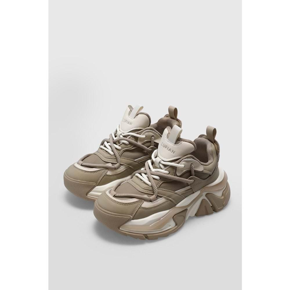 Lufian 122230015 Kate Sneaker Unisex Deri Spor Ayakkabı