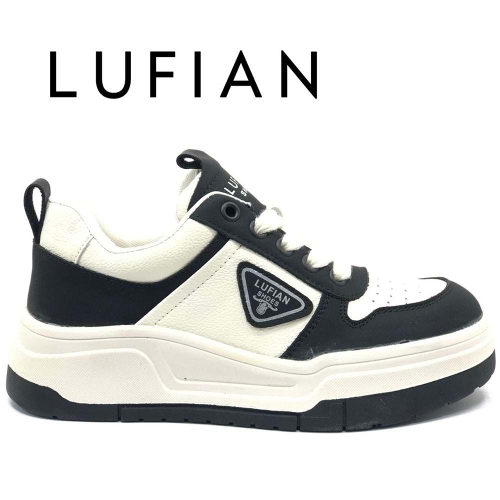 Lufian 122230018 Jennıfer Sneaker Unisex Deri Spor Ayakkabı