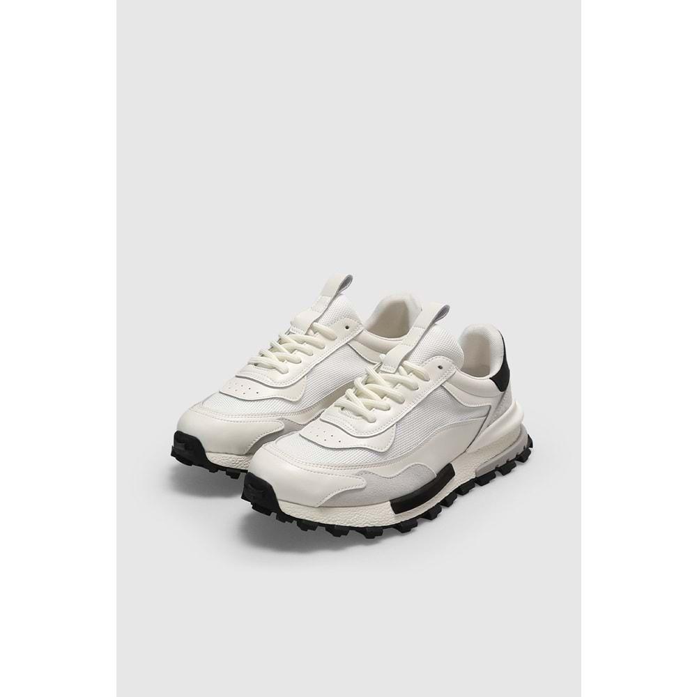 Lufian 111230265 Henry Sneaker Erkek Deri Ayakkabı