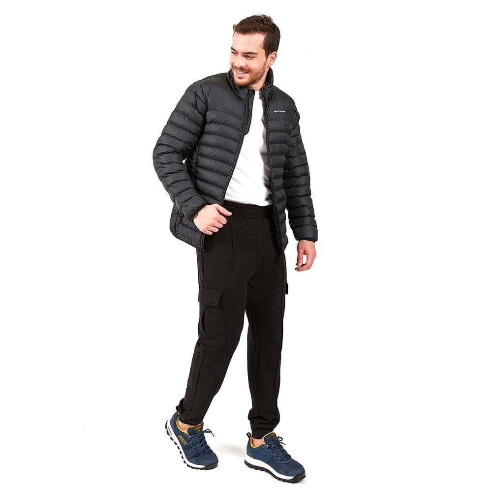 Skechers M Essential Turtle Neck Jacket Mont S202721-001 Erkek Günlük Mont