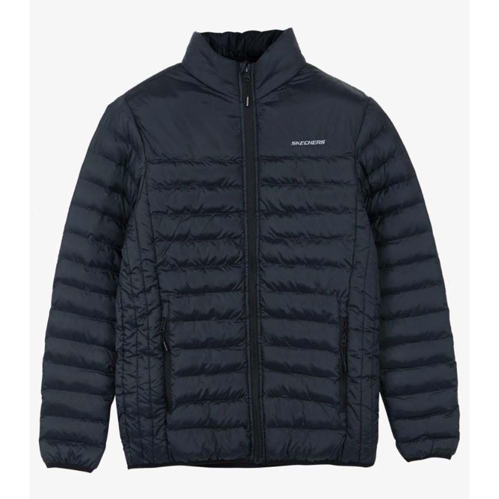 Skechers M Essential Turtle Neck Jacket Mont S202721-001 Erkek Günlük Mont