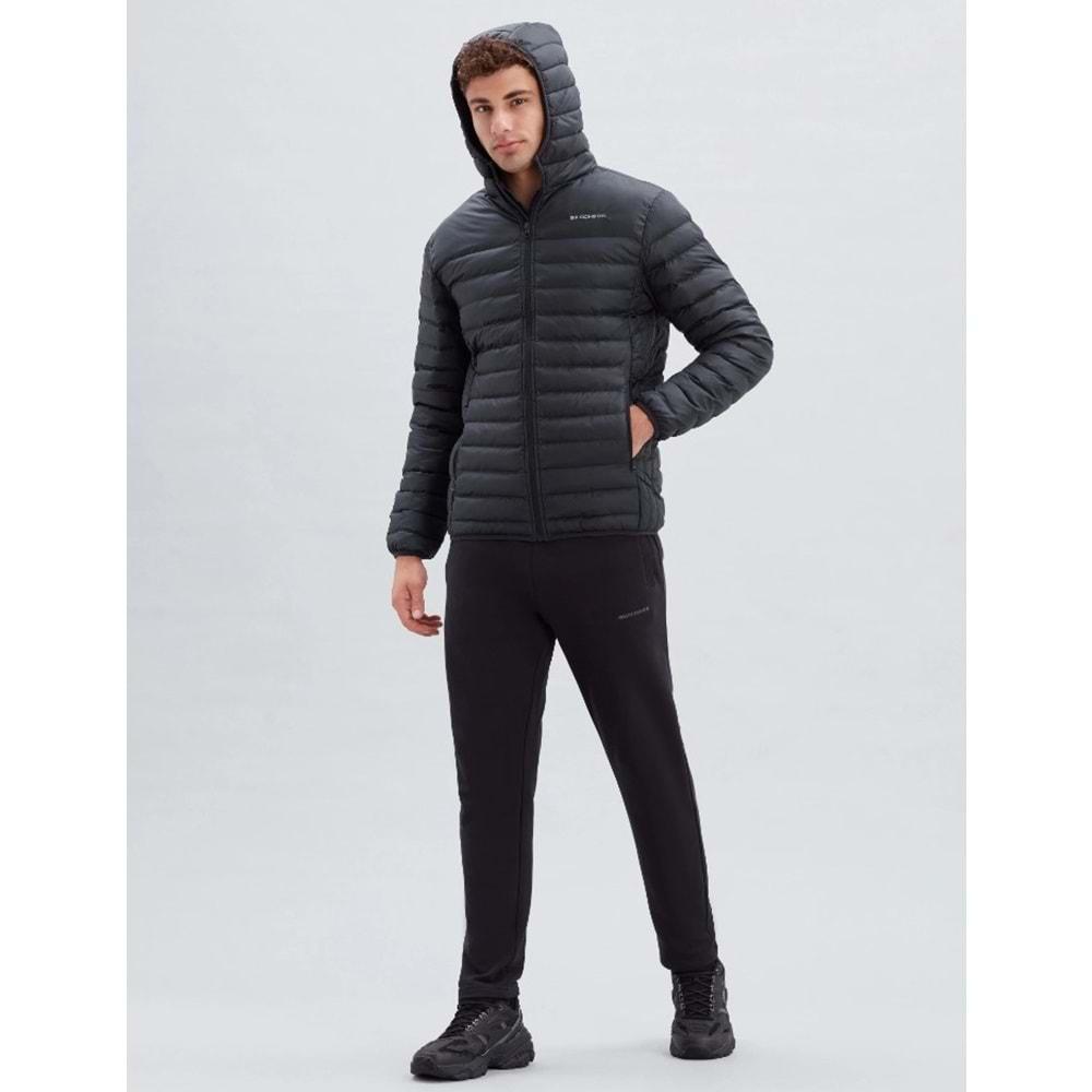 Skechers M Essential Hooded Jacket Mont S202063-001 Erkek Günlük Mont