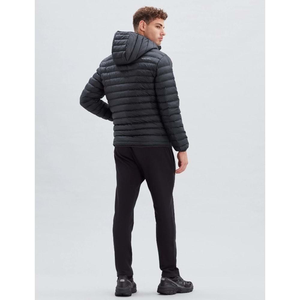 Skechers M Essential Hooded Jacket Mont S202063-001 Erkek Günlük Mont