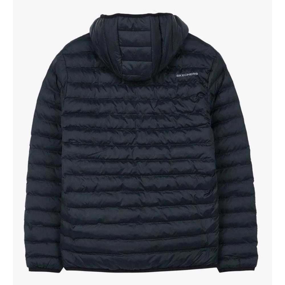 Skechers M Essential Hooded Jacket Mont S202063-001 Erkek Günlük Mont