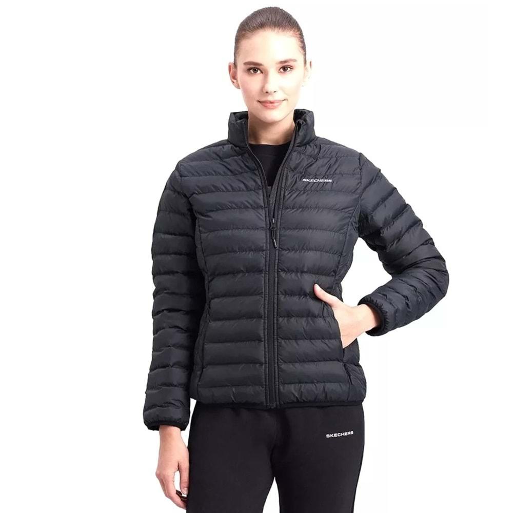 Skechers W Turtle Neck Essential Jacket S212273-001 Kadın Günlük Mont