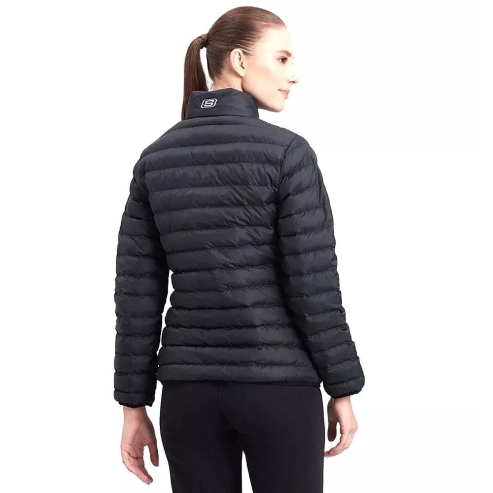 Skechers W Turtle Neck Essential Jacket S212273-001 Kadın Günlük Mont