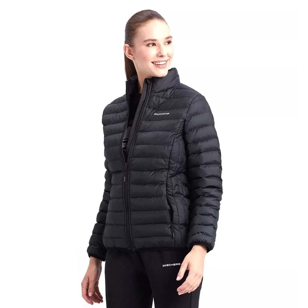 Skechers W Turtle Neck Essential Jacket S212273-001 Kadın Günlük Mont