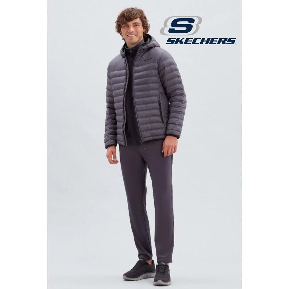 Skechers M Essential Hooded Jacket Mont S202063-040 Erkek Günlük Mont