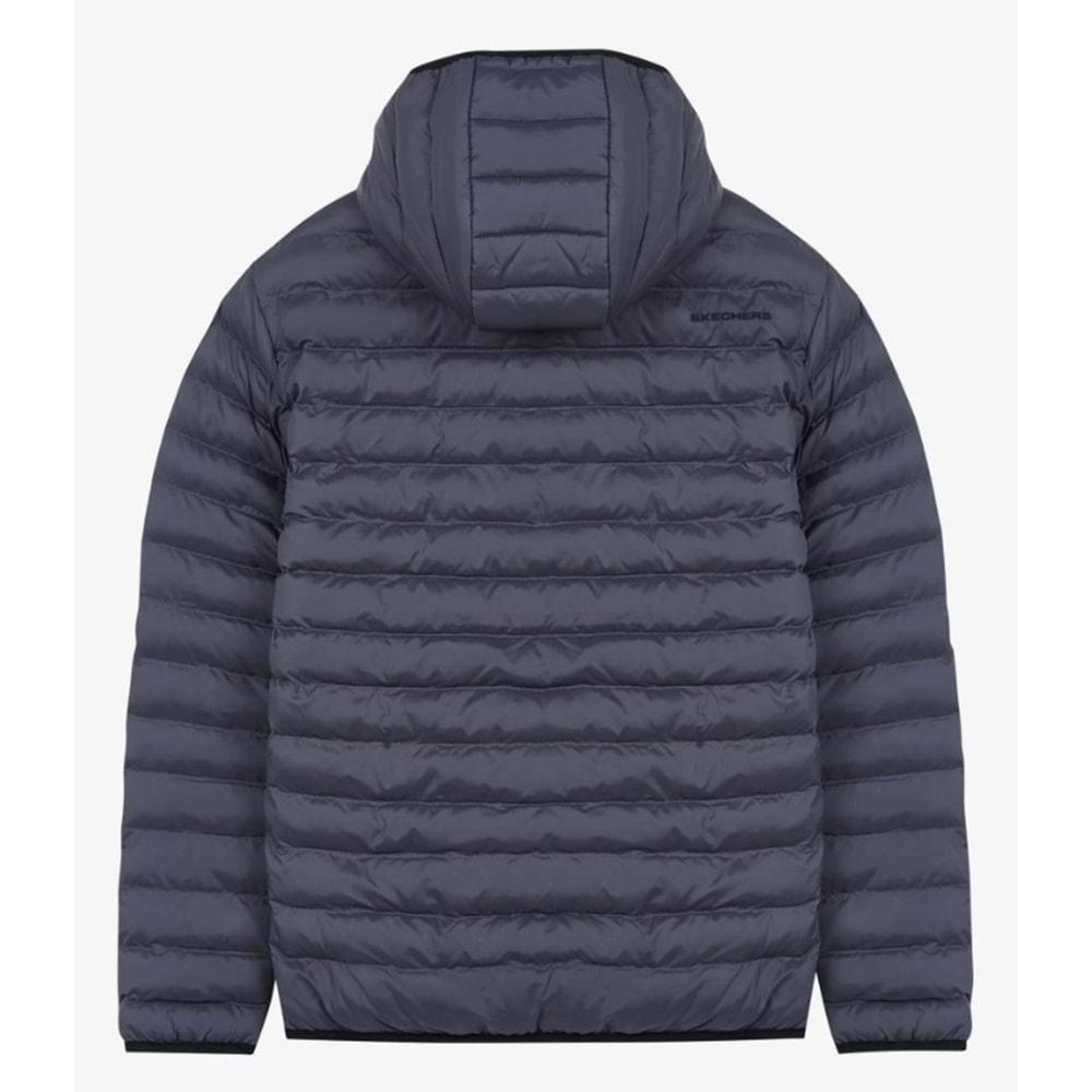 Skechers M Essential Hooded Jacket Mont S202063-040 Erkek Günlük Mont