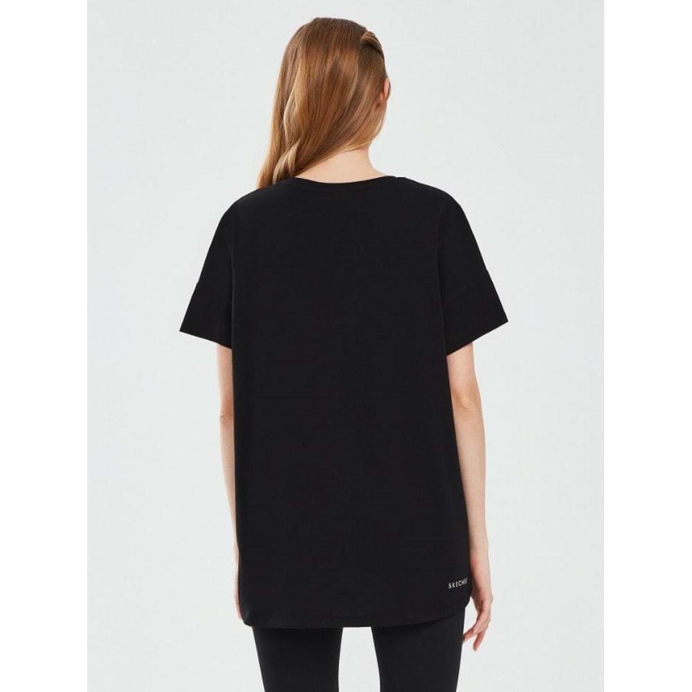 Skechers W Performance Tops Crew Neck T-shirt S221482-001 Kadın Tişört