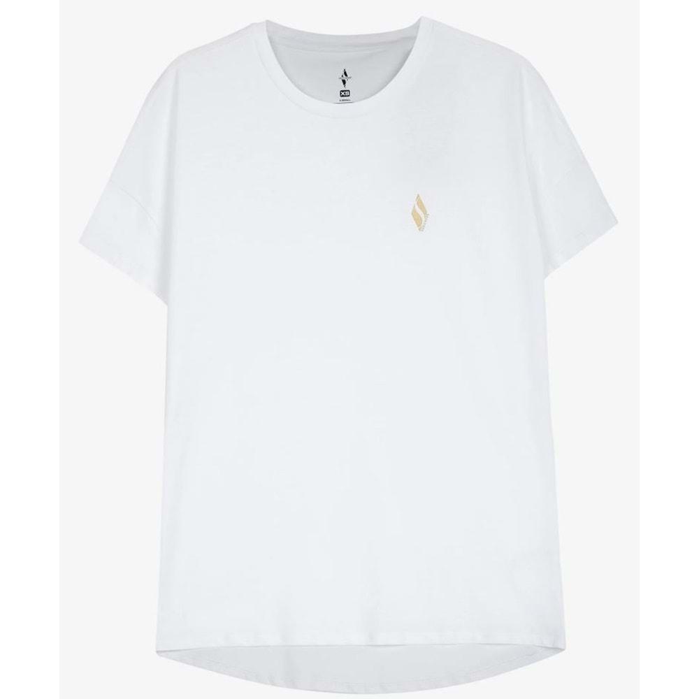 Skechers W Performance Tops Crew Neck T-shirt S221482-102 Kadın Tişört