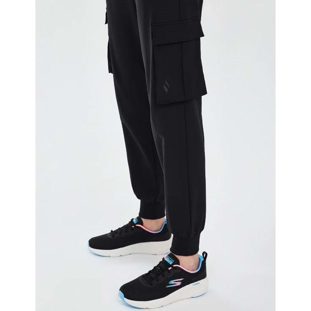 Skechers Micro Collection W Jogger Woven Pant S222169-001 Kadın Eşofman Altı Jogger Pantolon