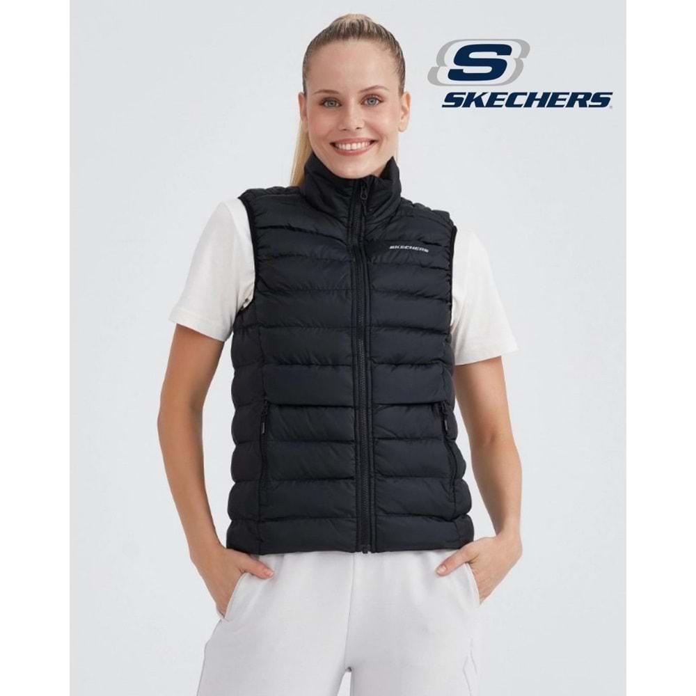 Skechers W Outerwear Padded Vest S231239-001 Kadın Yelek