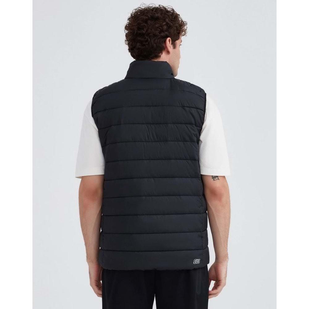 Skechers M Outerwear Padded Vest S231241-001 Erkek Yelek