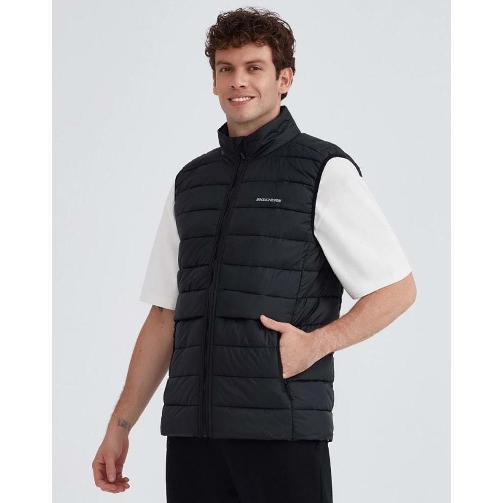 Skechers M Outerwear Padded Vest S231241-001 Erkek Yelek