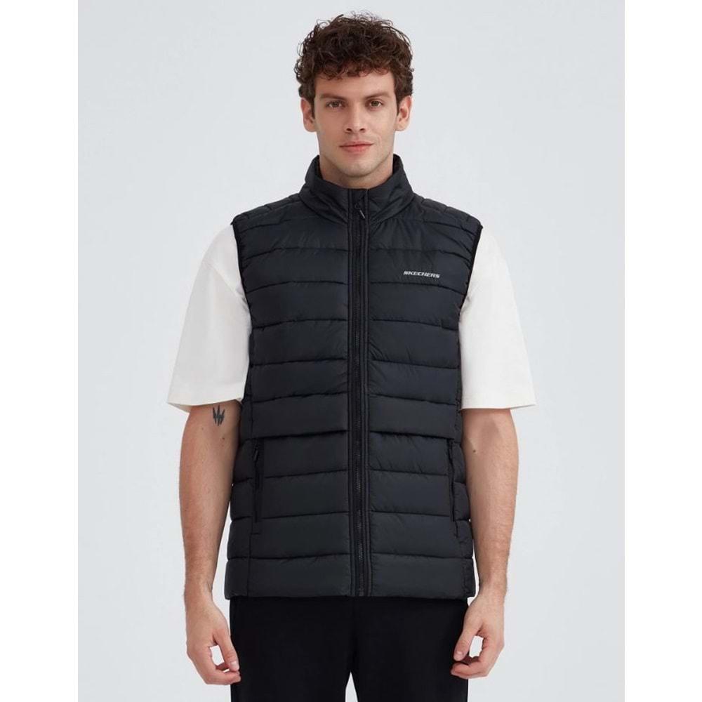 Skechers M Outerwear Padded Vest S231241-001 Erkek Yelek