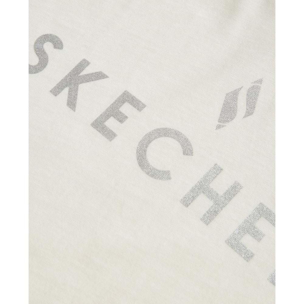 Skechers W Graphic Tee Crew Neck T-Shirt S232161-102 Kadın Tişört