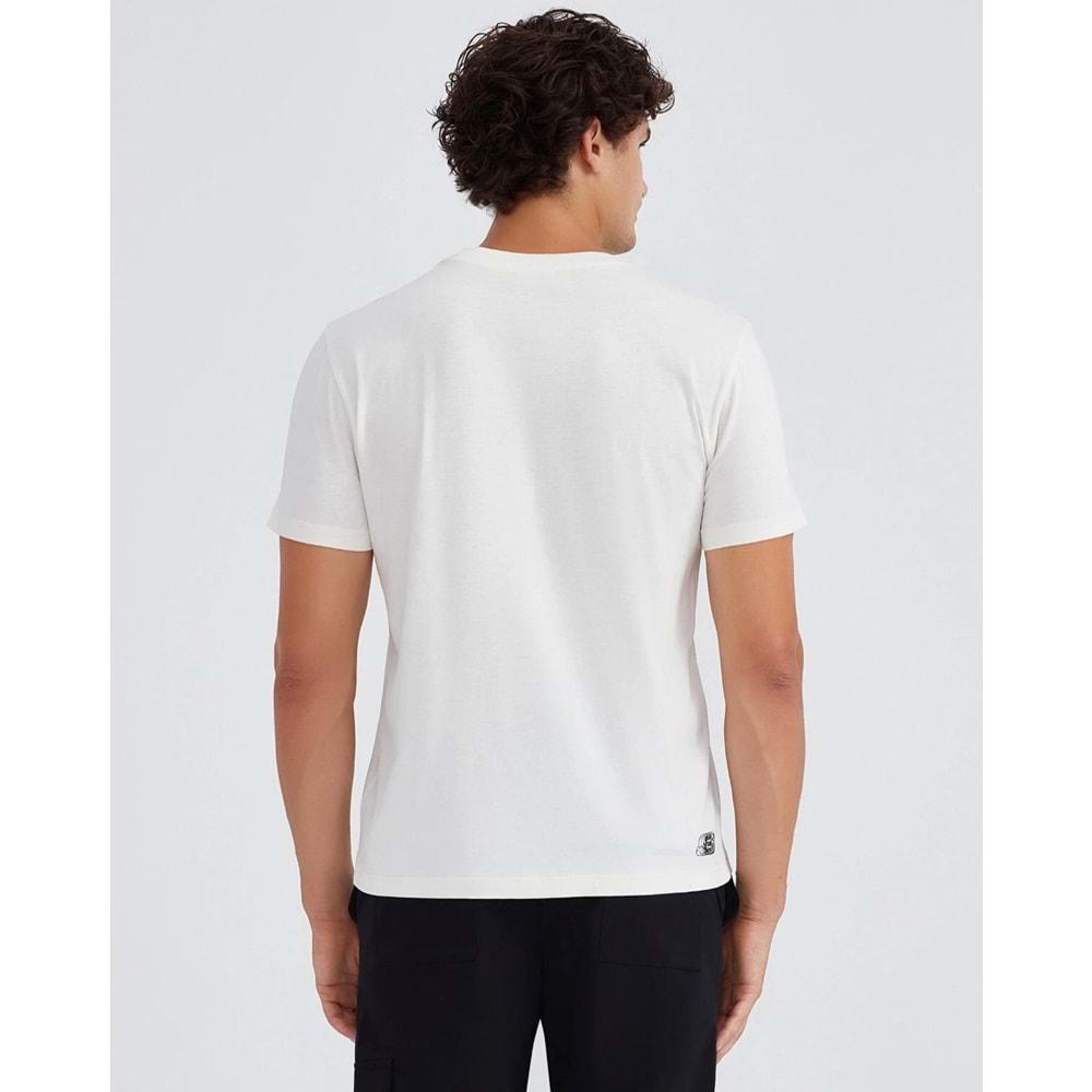 Skechers M Graphic Tee Crew Neck T-Shirt S232436-100 Erkek Tişört