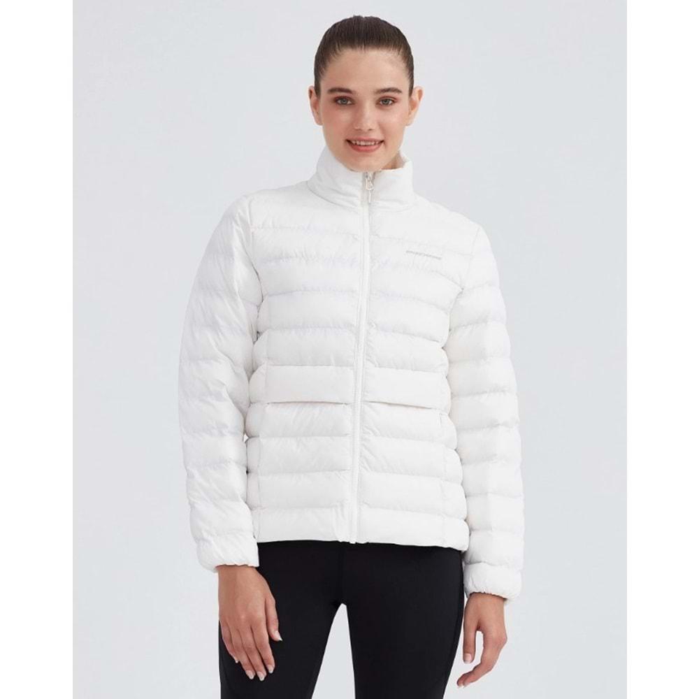 Skechers W Outerwear Pop Up Detailed Padded Jacket S231240-100 Günlük Kadın Mont