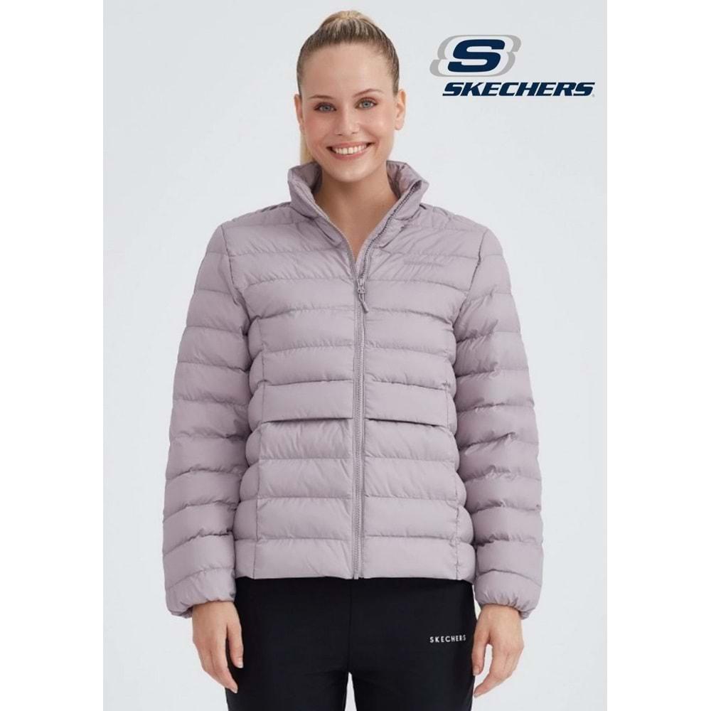 Skechers W Outerwear Pop Up Detailed Padded Jacket S231240-506 Günlük Kadın Mont