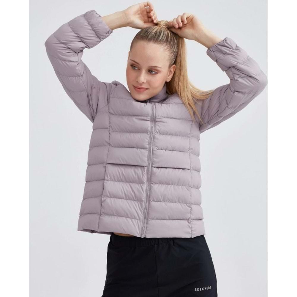 Skechers W Outerwear Pop Up Detailed Padded Jacket S231240-506 Günlük Kadın Mont